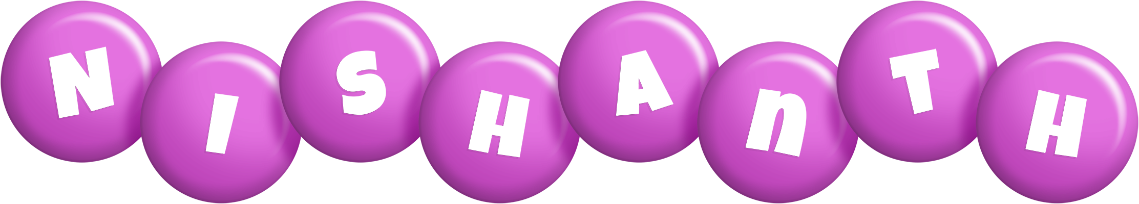 Nishanth candy-purple logo
