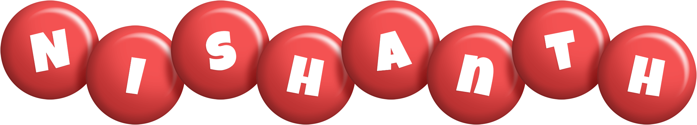 Nishanth candy-red logo