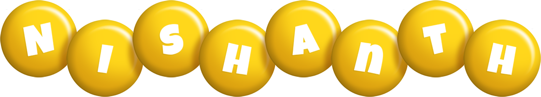 Nishanth candy-yellow logo