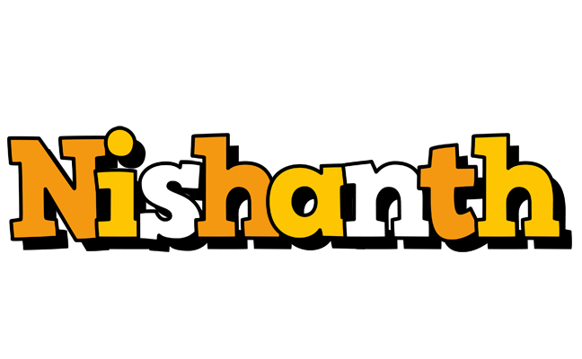 Nishanth cartoon logo
