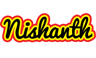 Nishanth flaming logo