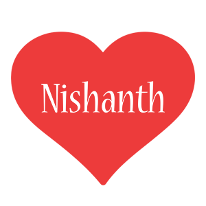 Nishanth love logo