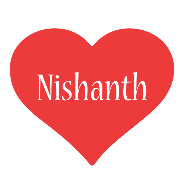 Nishanth love logo