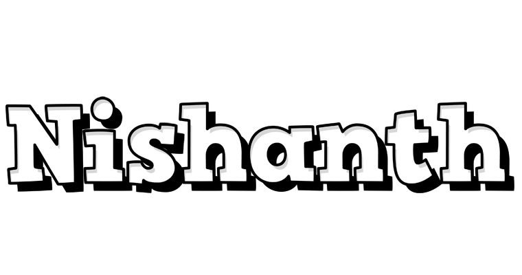 Nishanth snowing logo