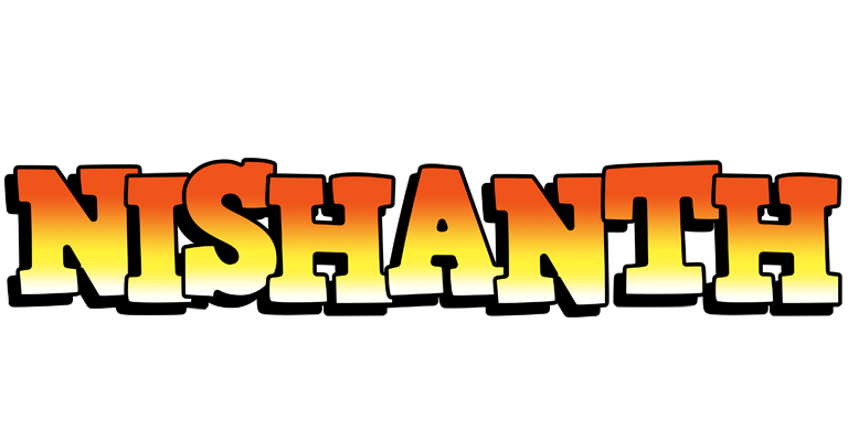 Nishanth sunset logo