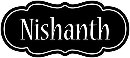 Nishanth welcome logo