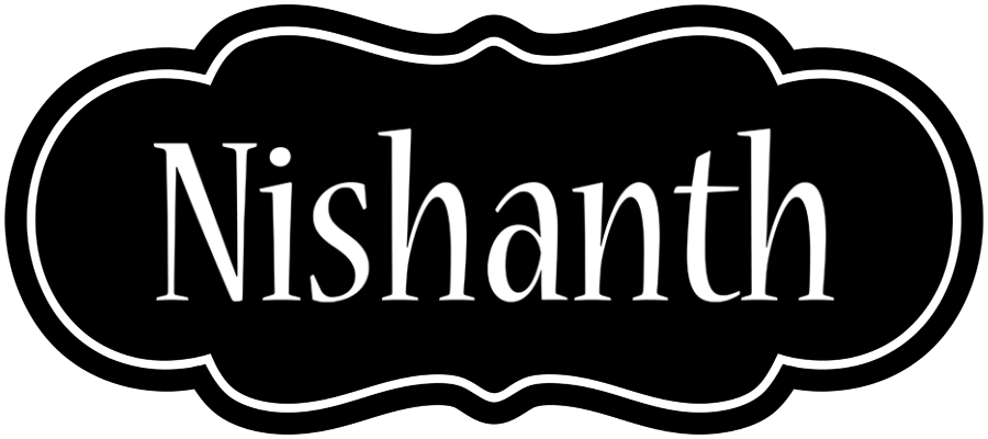 Nishanth welcome logo