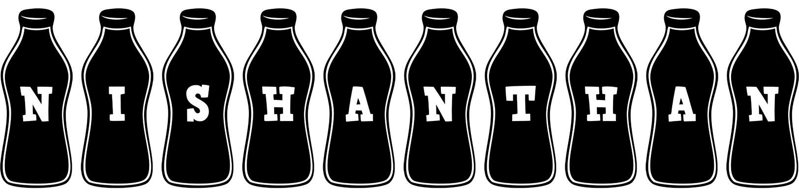 Nishanthan bottle logo