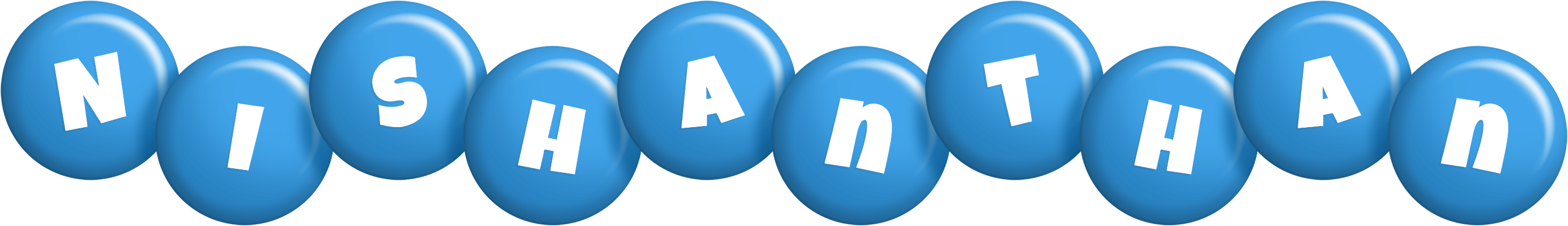 Nishanthan candy-blue logo