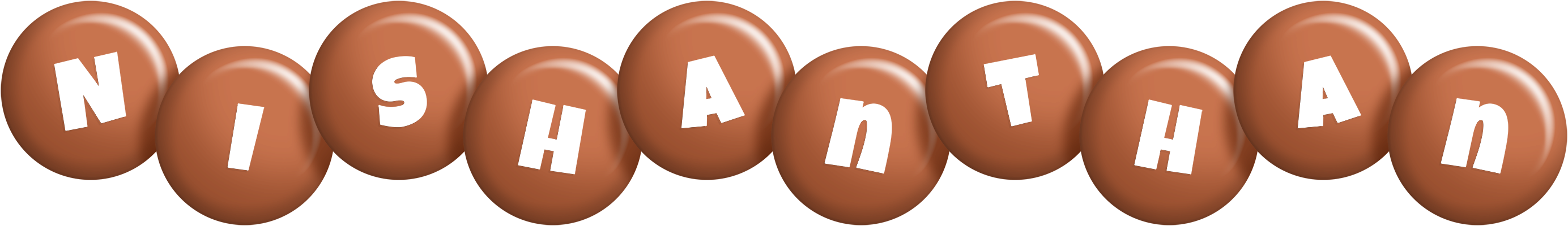 Nishanthan candy-brown logo
