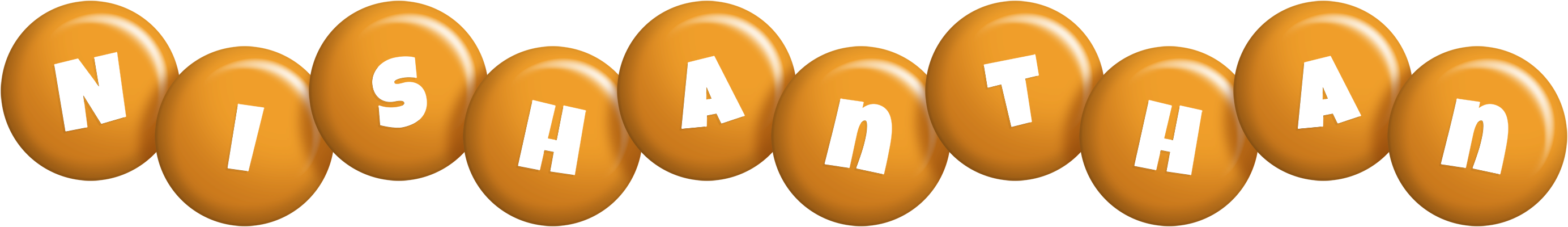 Nishanthan candy-orange logo