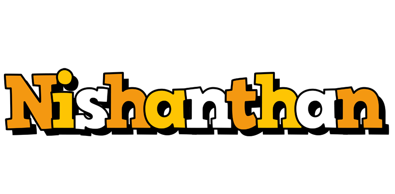 Nishanthan cartoon logo