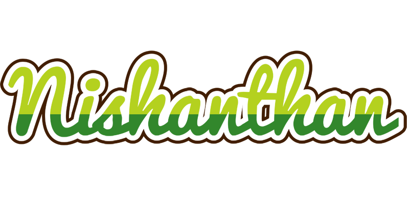 Nishanthan golfing logo