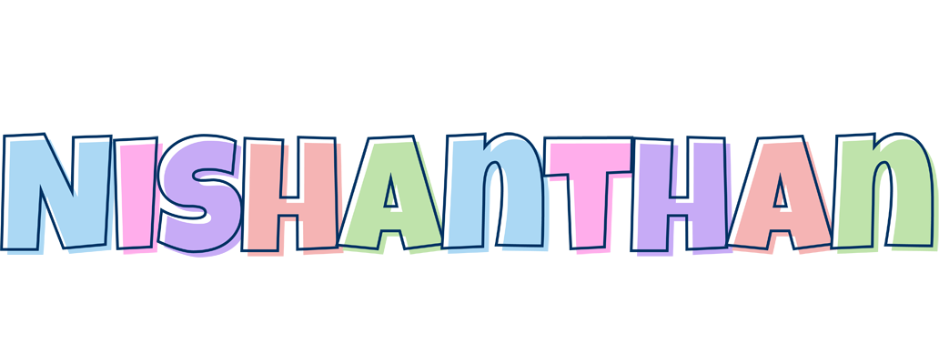 Nishanthan pastel logo