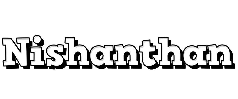 Nishanthan snowing logo
