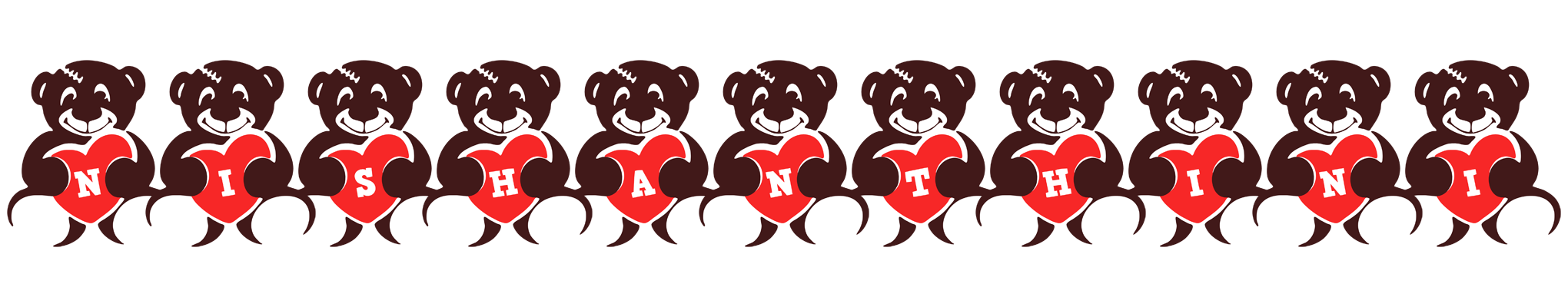 Nishanthini bear logo