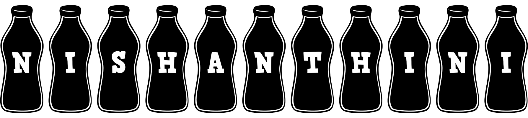 Nishanthini bottle logo