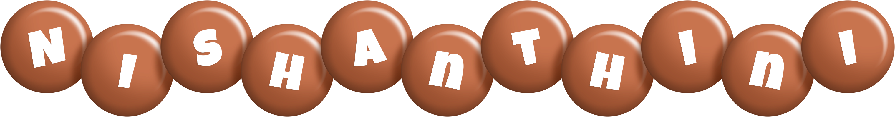 Nishanthini candy-brown logo