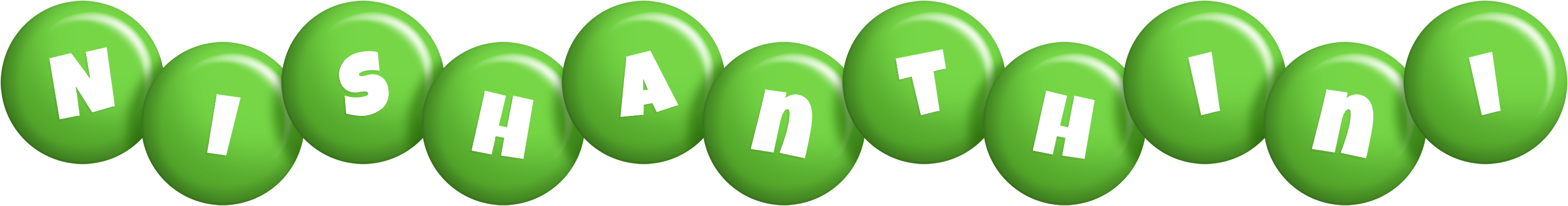 Nishanthini candy-green logo
