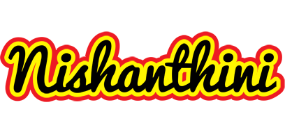 Nishanthini flaming logo