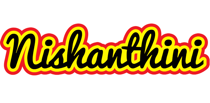 Nishanthini flaming logo