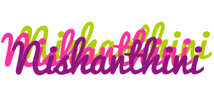 Nishanthini flowers logo