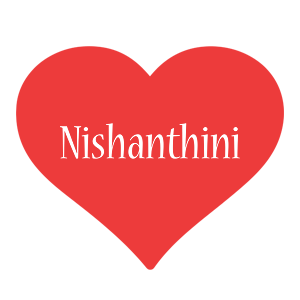 Nishanthini love logo