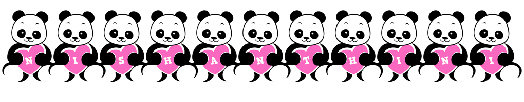 Nishanthini love-panda logo