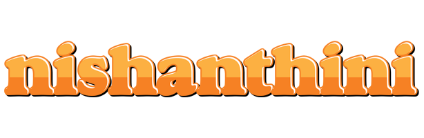 Nishanthini orange logo