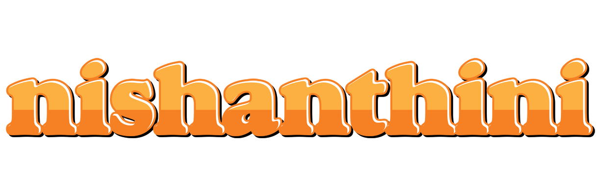Nishanthini orange logo
