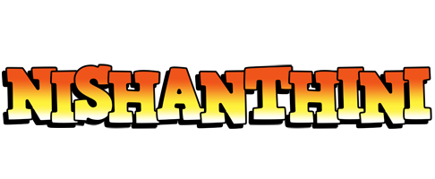 Nishanthini sunset logo