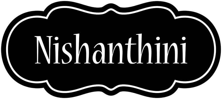 Nishanthini welcome logo