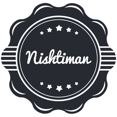 Nishtiman badge logo