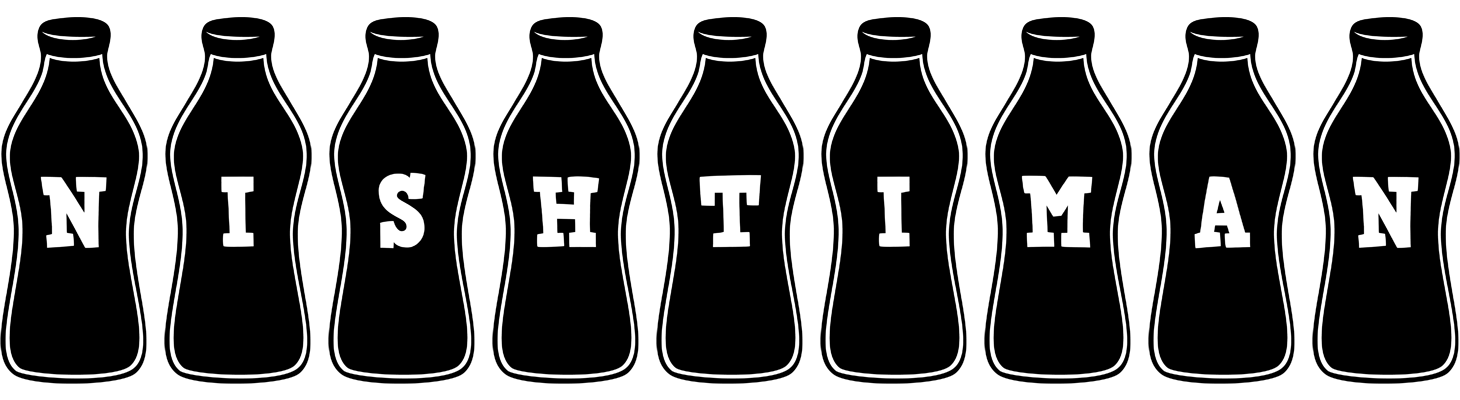 Nishtiman bottle logo