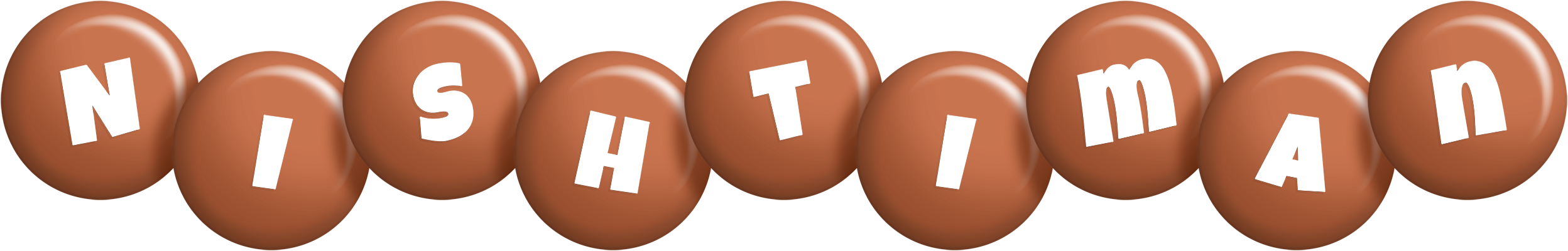Nishtiman candy-brown logo