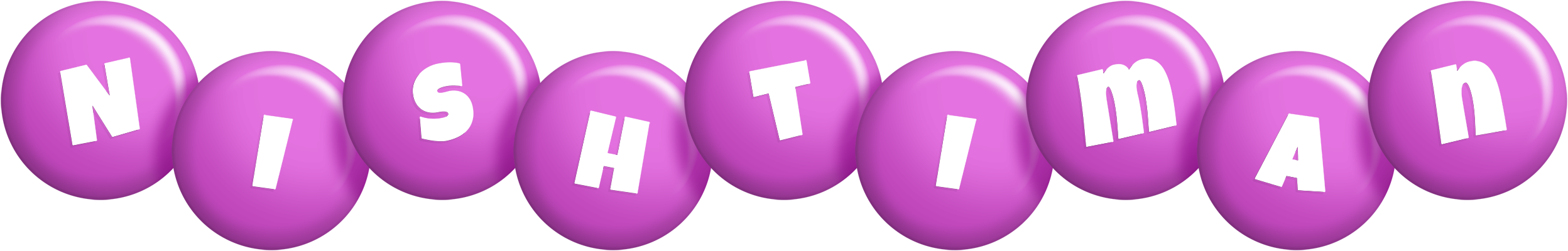 Nishtiman candy-purple logo