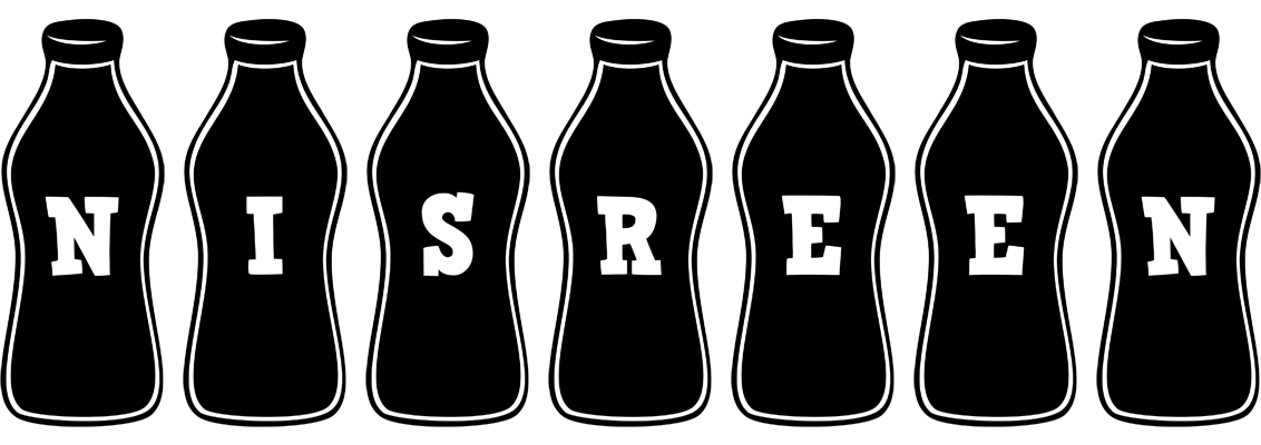 Nisreen bottle logo