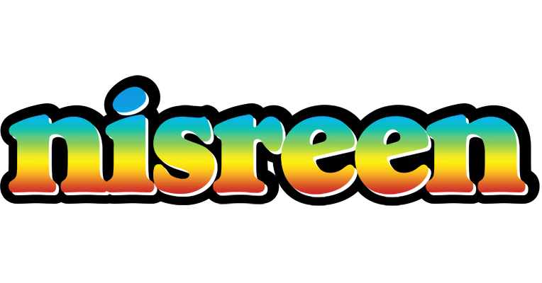 Nisreen color logo