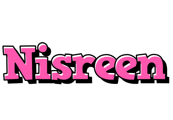 Nisreen girlish logo