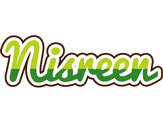 Nisreen golfing logo