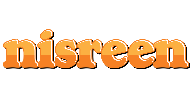 Nisreen orange logo
