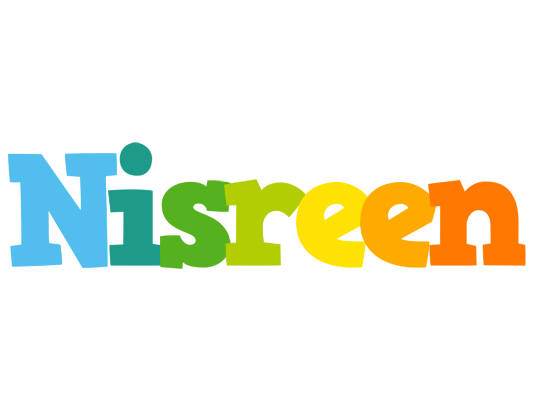 Nisreen rainbows logo