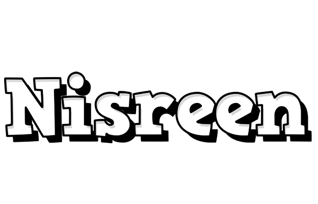 Nisreen snowing logo