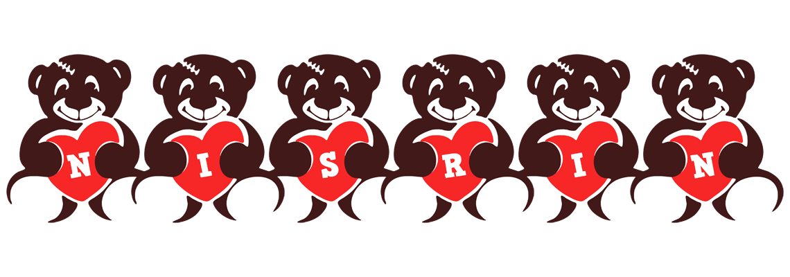 Nisrin bear logo