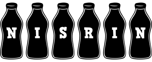 Nisrin bottle logo