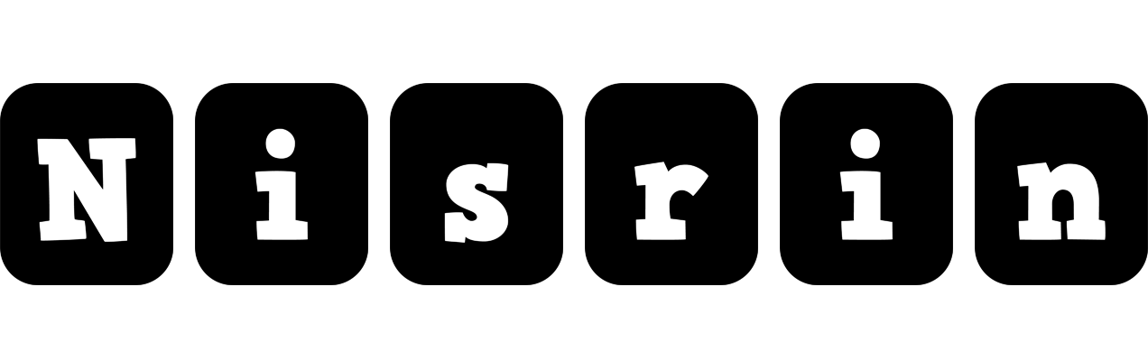 Nisrin box logo