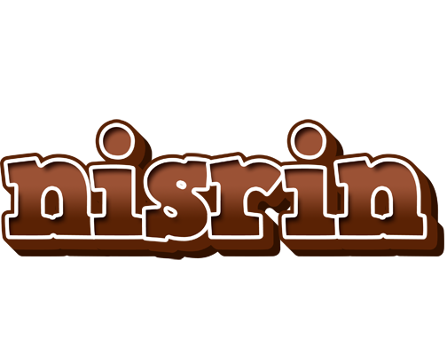 Nisrin brownie logo