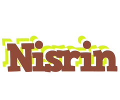 Nisrin caffeebar logo