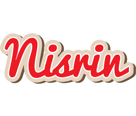 Nisrin chocolate logo