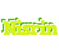 Nisrin citrus logo